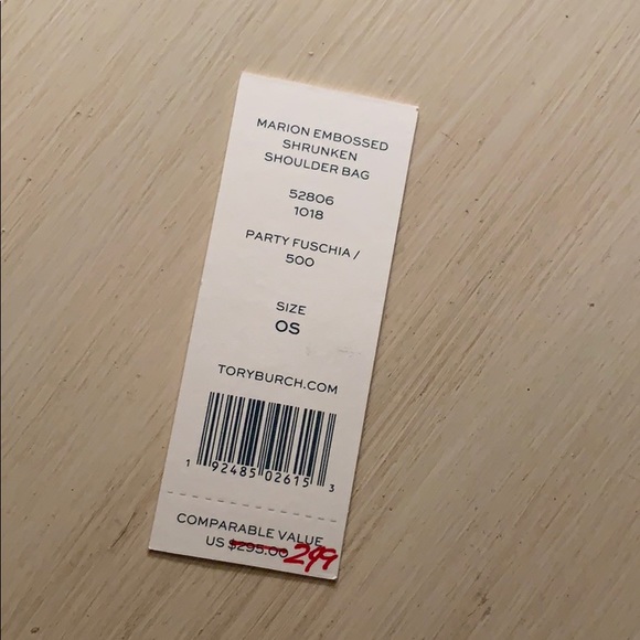 Tory Burch Marion Shrunken Crossbody NWOT - Picture 8 of 8